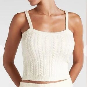 Express Cable Knit Cami Sweater Women’s Size XS